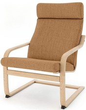 Funda de repuesto para sillón IKEA Poäng, caqui oscuro de Vepping Lude NUEVA