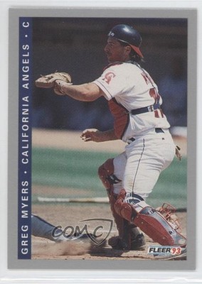 1993 Fleer Final Edition Greg Myers #F-185 4h6