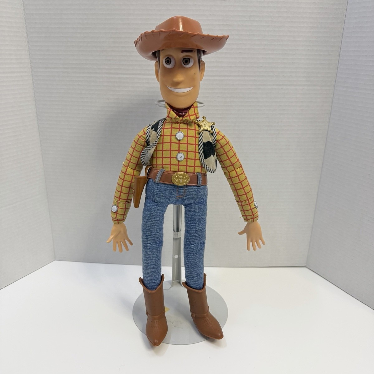 Vintage Disney Toy Story Pull String Talking Woody Doll By