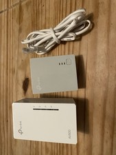 TP-Link AV600 Powerline WiFi Adapter Kit (TL-WPA4220) – 2 Units + Ethernet Cable