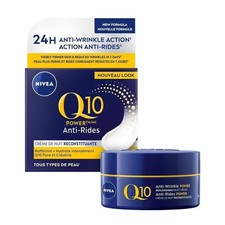 NIVEA Q10 plus Anti-Wrinkle Night Care 50ml - Pack of 2