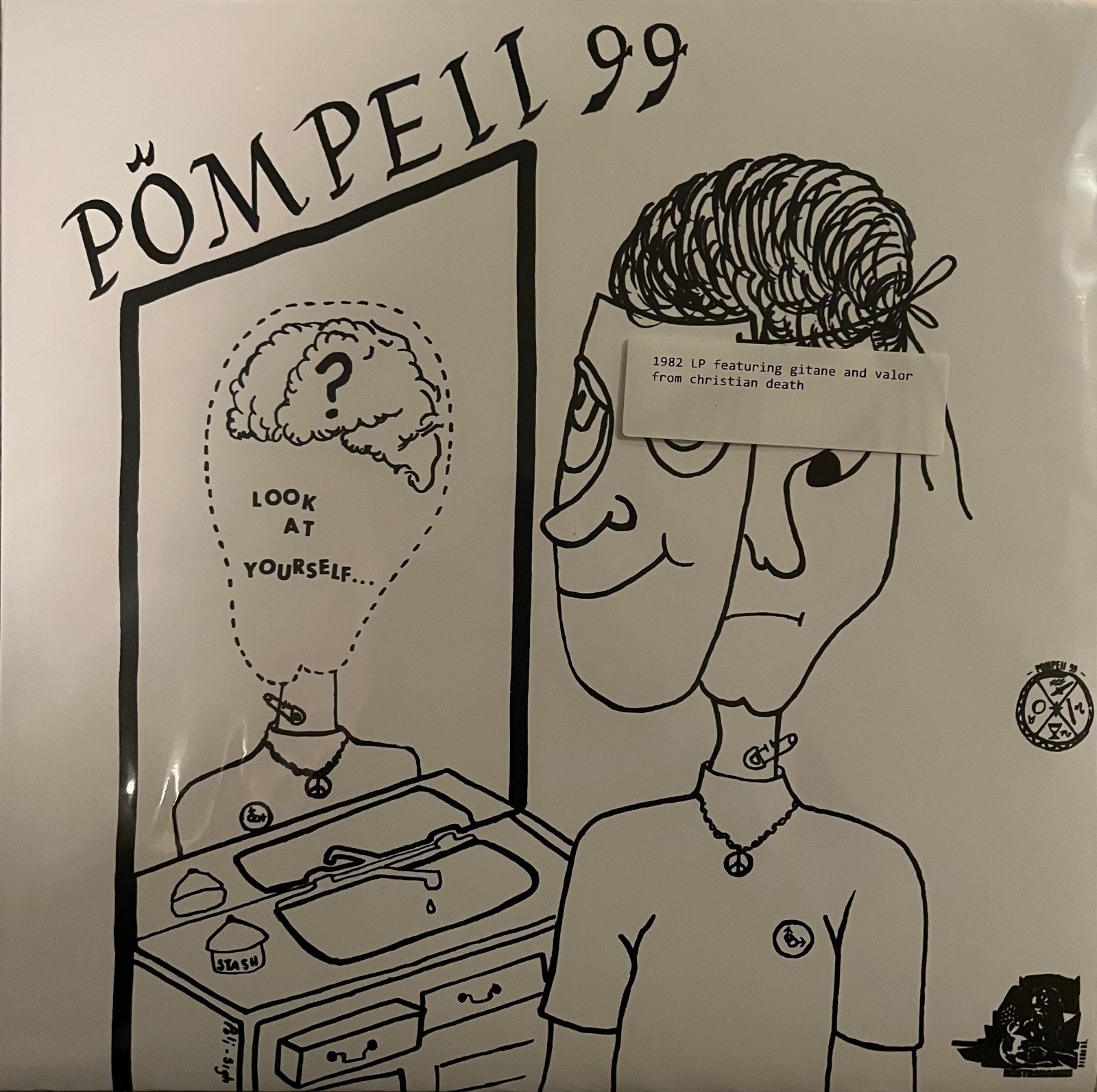 Pompeii 99 Look At Yourself Rare 1982 LA Post Punk Christian Death KBD Vinyl LP