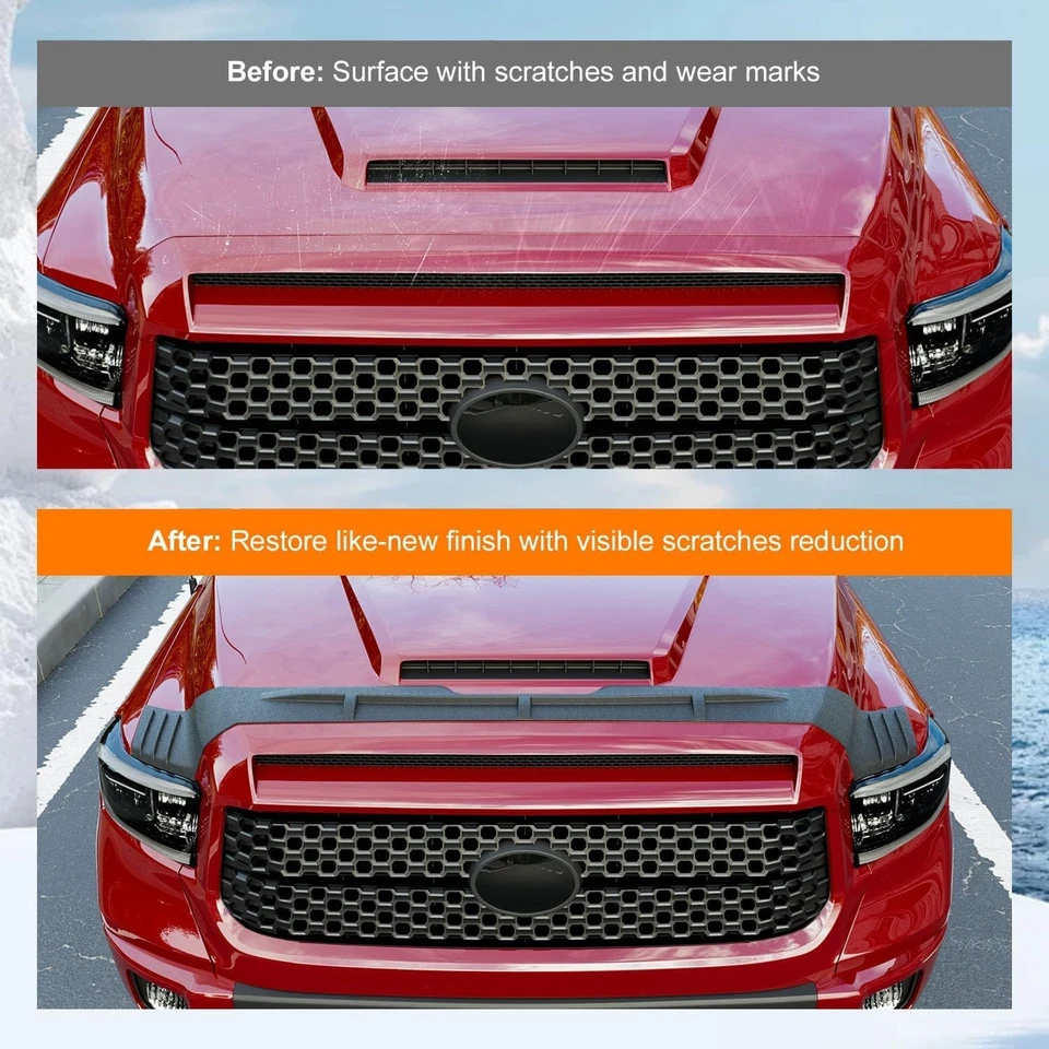 For 2014-2021 Toyota Tundra Hood Shield Front Hood Deflector Protector Foto 3 de 4