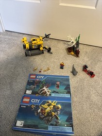 LEGO Deep Sea Ship 60095 Complete Set W/ Instruction. W/Sets 60092 And 60082.