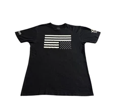 Asap Worldwide Anarchy Short Sleeve Black Graphic T Shirt Size L 21x30