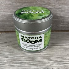 MATCHA BOOM Ceremonial Grade Japanese Matcha Powder, Organic Green Tea