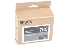 Epson 760 Photo Black Ink Cartridge Genuine T760120 Exp 06/2020 in Box