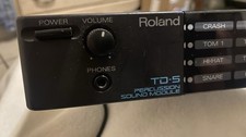 Roland TD-5 Electronic V Drum Module Brain New Battery Tested / Fast Shipping