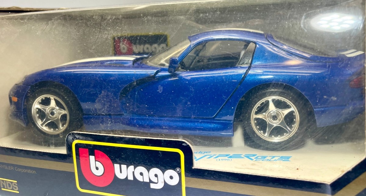 Burago 1996 Dodge Viper GTS Coupe Diecast Car 1 18 for sale online