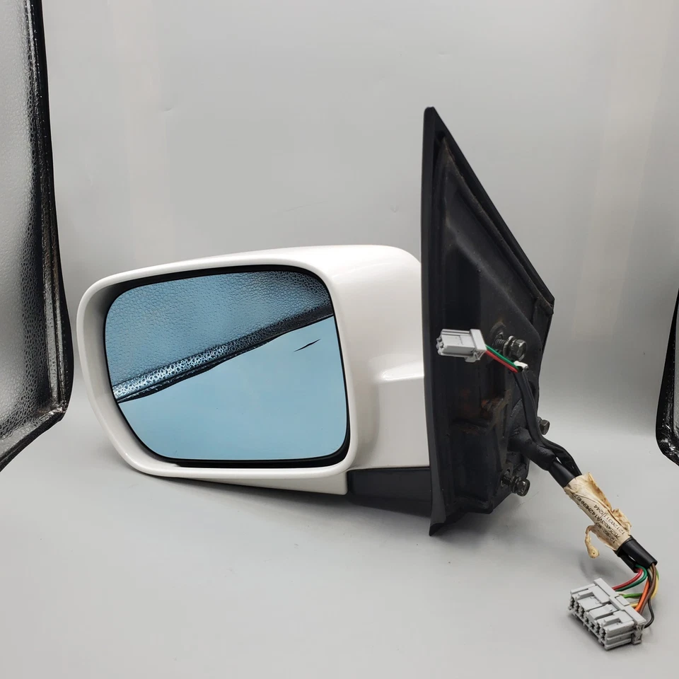 2001 - 2006年讴歌MDX门镜白色驾驶员侧原始设备制造商加热涂漆电源 — 第 4/4 张图片