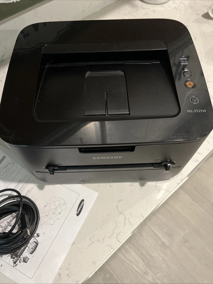 Samsung ML-2525W Workgroup Laser Printer Black Read Full Description - Image 2 of 4