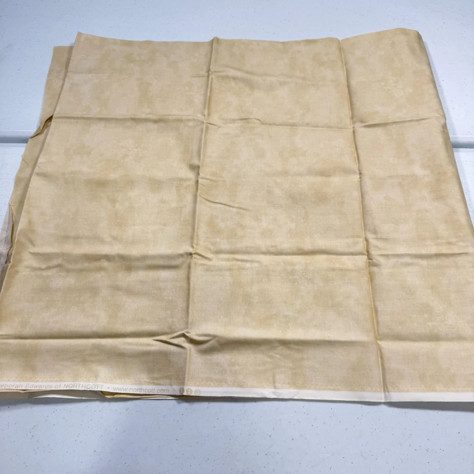 Northcott Tela Algodón Beige Abstracto Tie Dye 43x47 1.3 Yardas Tonos Neutros Foto 3 de 4