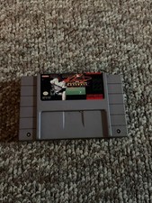 SNES Ken Griffey Jr. Major League Baseball Video Game Authentic
