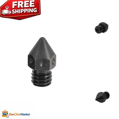 1 Piece Precision MK8 Nozzle 0.4mm - Durable Hardened Tool Steel for 3D Printing