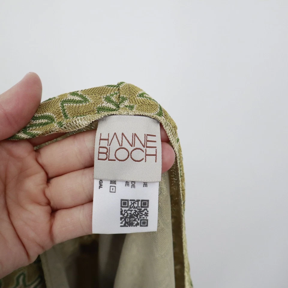 Traje de baño Hanne Bloch para mujer 2 verde Boho Resort terroso preppy retro piscina tropical Foto 3 de 4