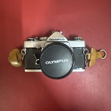 Olympus OM-1 SLR 35mm Film Camera G.Zuiko 50mm f/1.4 Lens From JAPAN