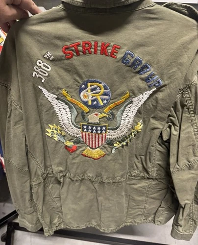 NWOT Polo Ralph Lauren Military Jacket  388th Strike Group Size XL image 3