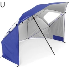 Sport-Brella Super-Brella SPF 50+ Sun and Rain Canopy Umbrella for Camping U