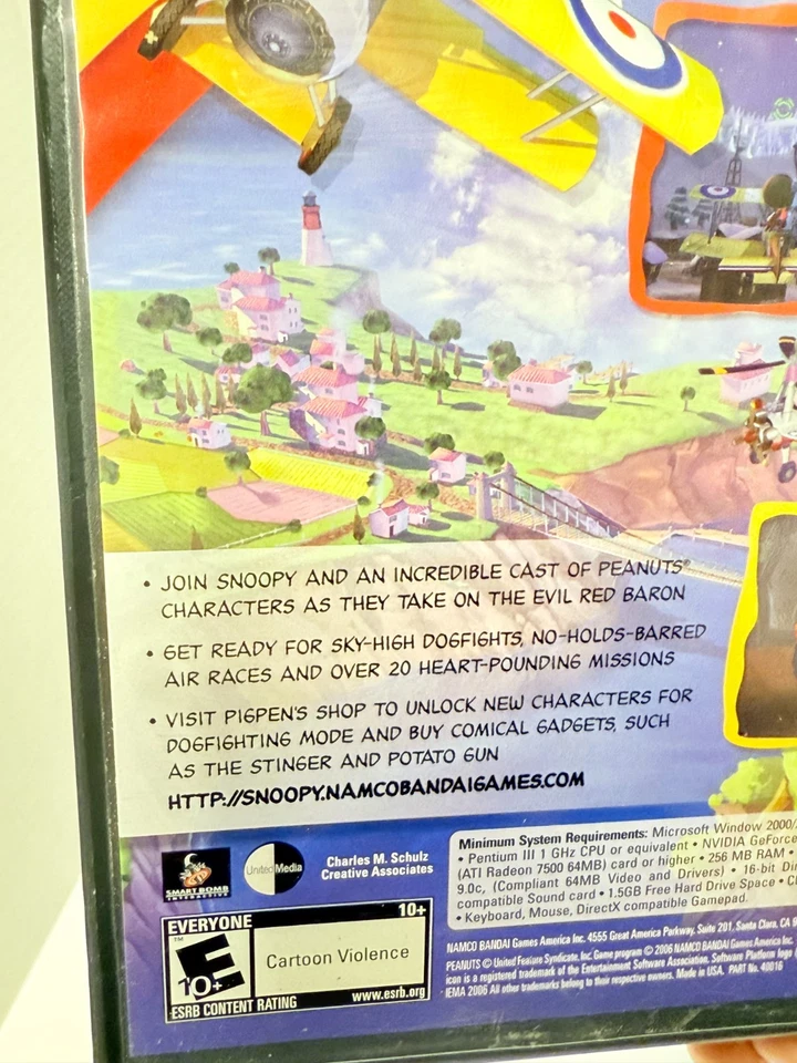 Snoopy vs. The Red Baron (PC, 2006) Peanuts Charlie Brown Game w/ Manual - Image 4 of 4
