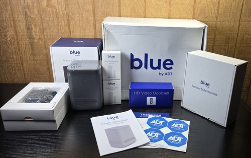 ​Blue by ADT Smart Home Security System Bundle - Hub, Video Doorbell, & Sensors - Picture 2 of 9