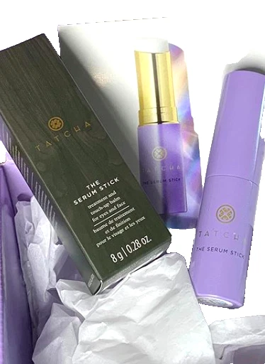 New Tatcha The Serum Stick Treatment Balm Hyaluronic Acid, Green Tea Anti Age - Image 1 of 1