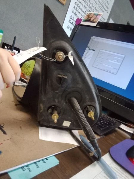 Espejo retrovisor lateral eléctrico sin calefacción compatible con 95-97 WINDSTAR 335712 Foto 2 de 4