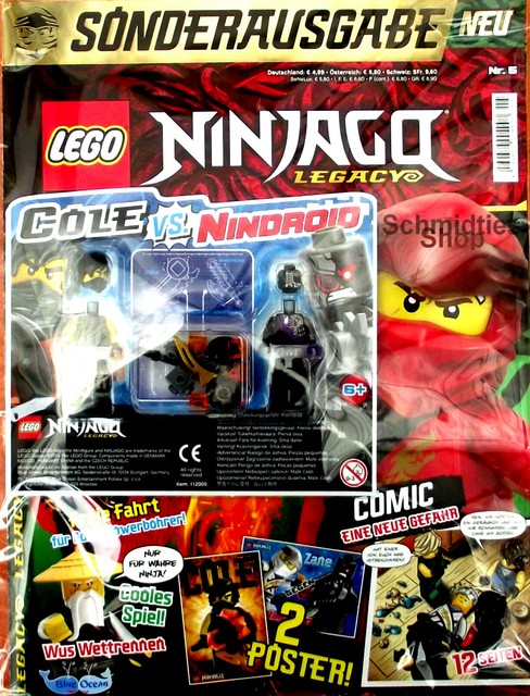 Spielzeug Lego Baukasten Sets Neu Figur Nr 1 Sonderausgabe Lego Ninjago Legacy Magazin Softland La