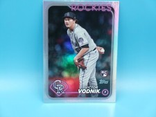 2024 Topps Series 2 Victor Vodnik Rainbow Foil RC Rockies #607