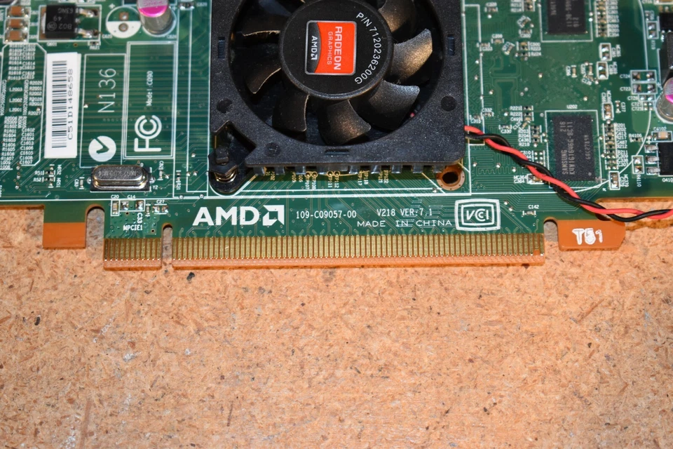 Genuine Dell 1CX3M Radeon HD6350 512MB Low Profile Graphics Card 01CX3M DMS59 - Image 2 of 4