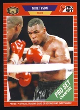 2021 Leaf Pro Set 1989 NFL FB Retro Throwback Design Promo Insert Mike Tyson