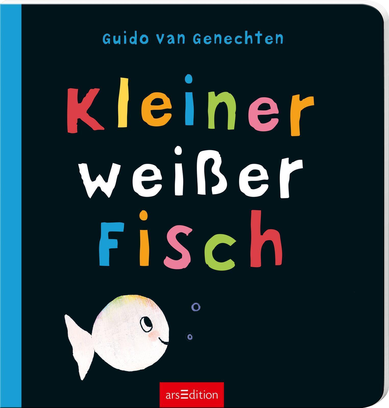 Thumbnail - Kleiner Weißer Fisch | Guido Van Genechten | Buch | Pappebuch | 20 S.