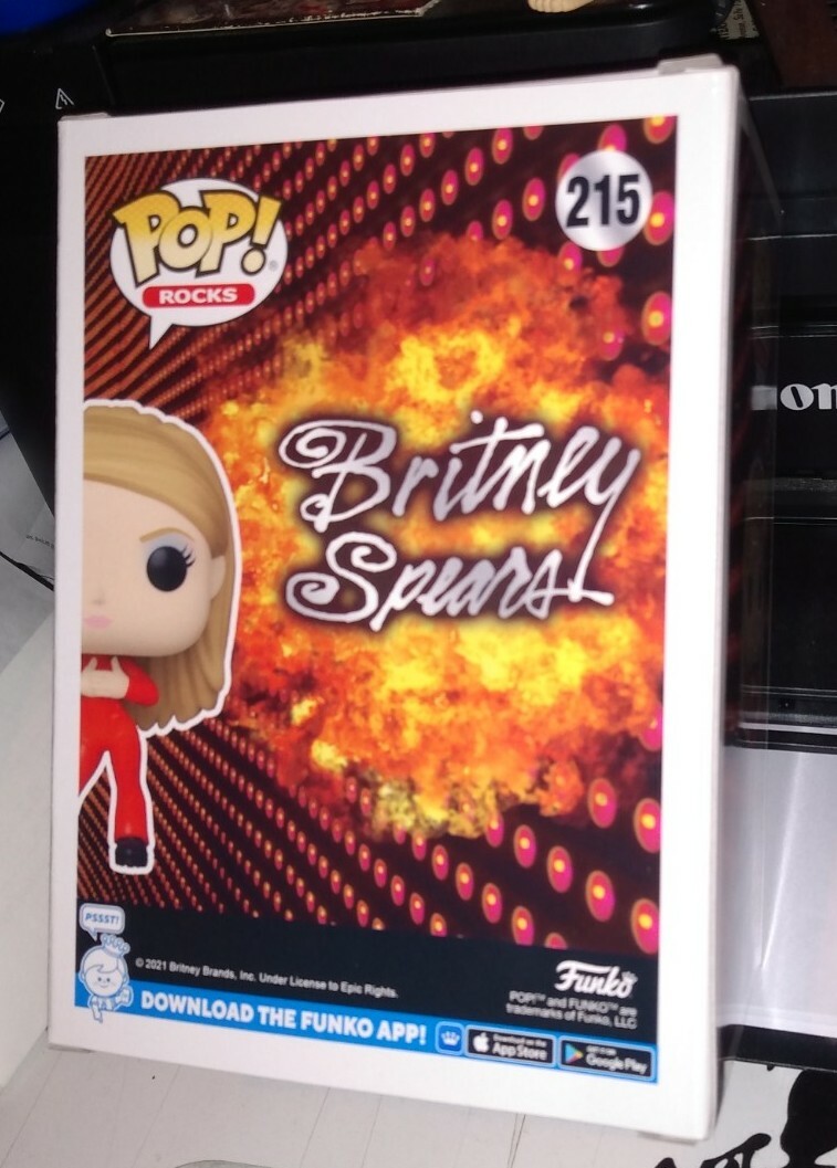 Funko Pop Rocks Britney Spears #215 Diamond Edition Urban
