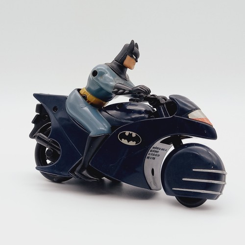 Action Figure Batman Animated Series Batcycle DC Comics 1992 Kenner vintage toy