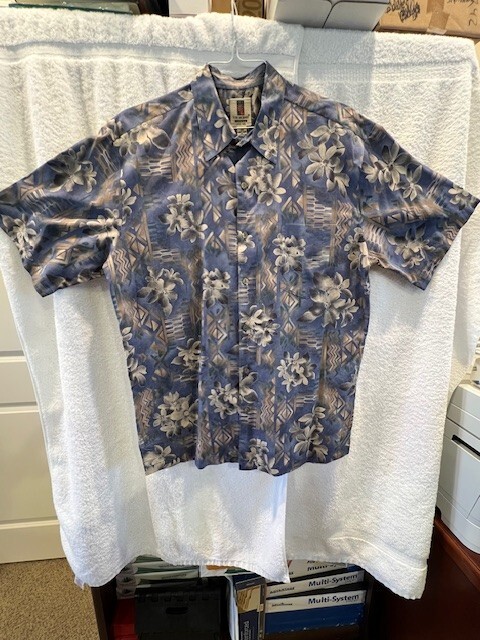 Tori Richard Hawaiian Shirt Cotton Lawn - Large