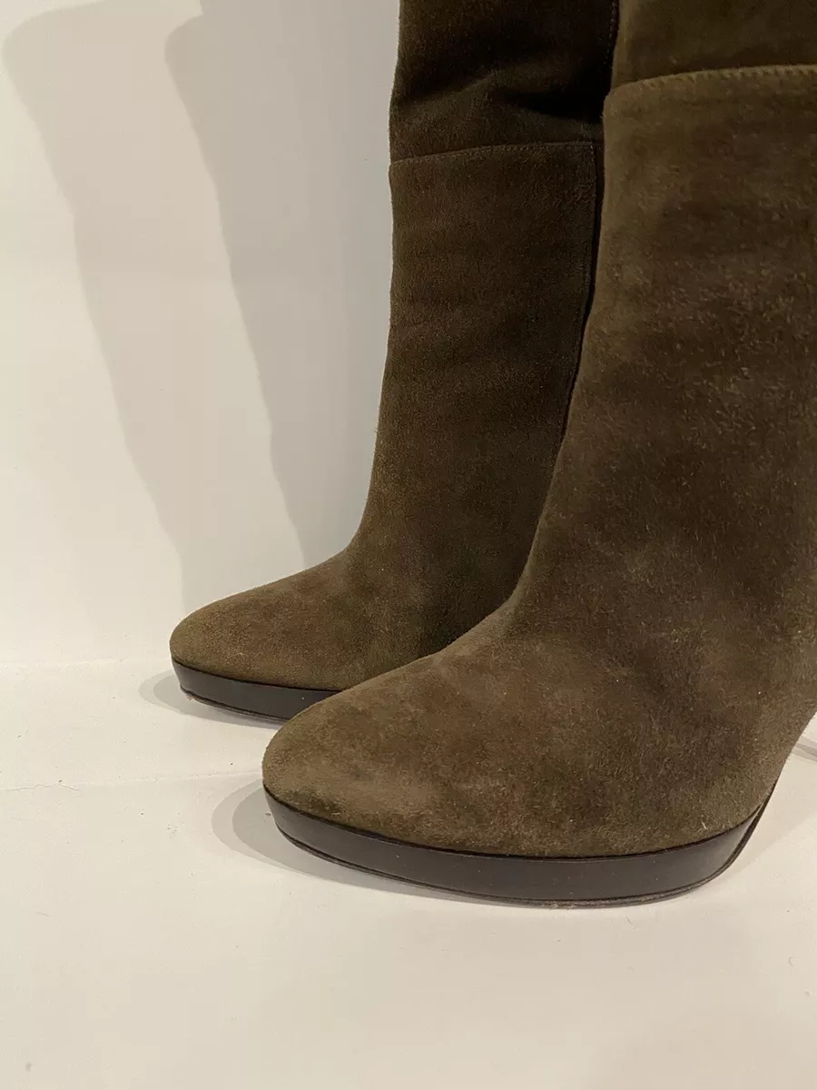Bamboo platform clearance ankle booties