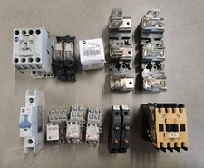 Lot Of 13 Allen Bradley Components Relay Fuse Holder Breaker