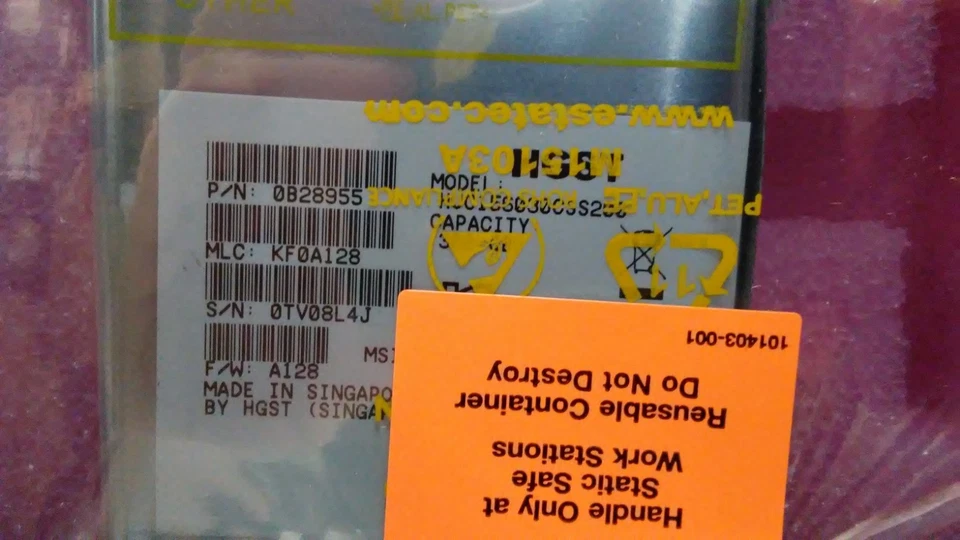 HP CL HGST  HUC156030CSS200 300GB 2.5" SAS 12Gb/s 128Mb 15K 512N ISE 0B28955 HDD - Image 2 of 3
