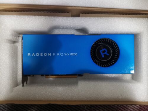 WX8200 AMD Radeon Pro WX 8200 8GB Graphics Card 8GB DirectX 12.1 server worktion - Picture 1 of 5