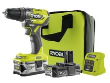 Ryobi ONE+ 18V Brushless Compact Combi Drill Kit 2.0&4.0ah R18PD5