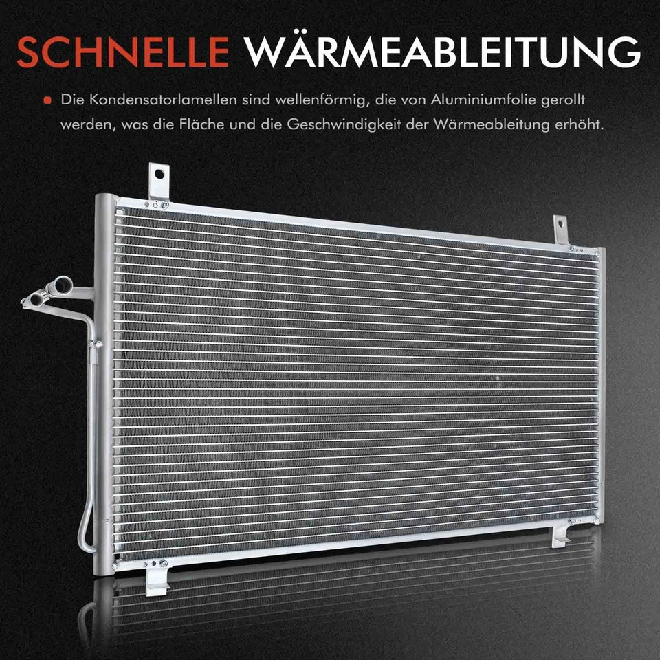 A-Premium AC Condenser Air Conditioning for Nissan 350Z Z33 02-09 NEW 92100CD000 - Image 3 of 4