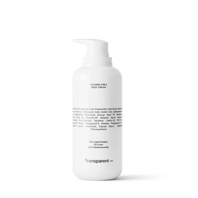 Transparent Lab - Calming Urea Body Cream - Beruhigende Körperbehandlung, 400ml