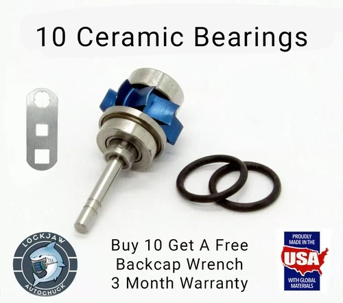 Midwest Tradition Lever Turbine Ceramic Integral Shield Bearings - Lot Of 10
