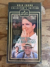 What the Deaf Man Heard VHS Matthew Modine, James Earl Jones; Hallmark