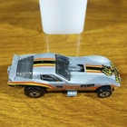 Hot Wheels Vintage Vette Funny Car Gray BW Blackwall Hong Kong HK 1979 Corvette