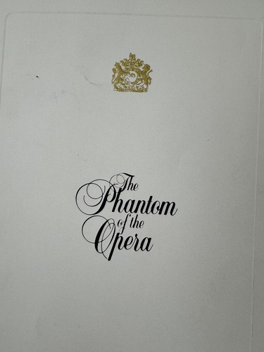 Vintage Phantom Of The Opera Theater Souvenir Program ~ 1994 - Picture 2 of 9