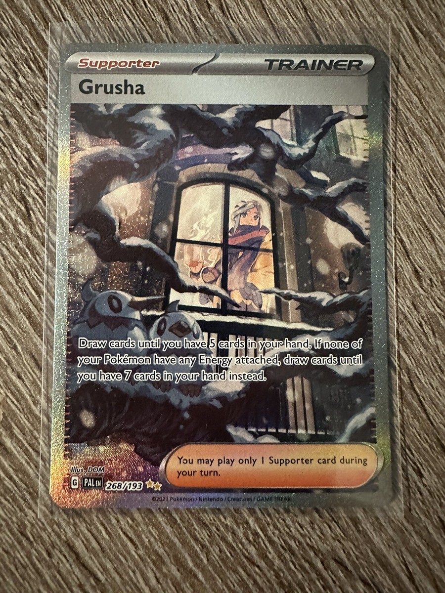 Pokmon TCG Grusha Scarlet & Violet - Paldea Evolved 268/193 Holo  Special... | eBay