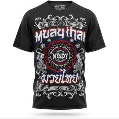 Windy Boxing   Windy Thai boxing t-shirt   Premium cotton T-shirt WTC-4
