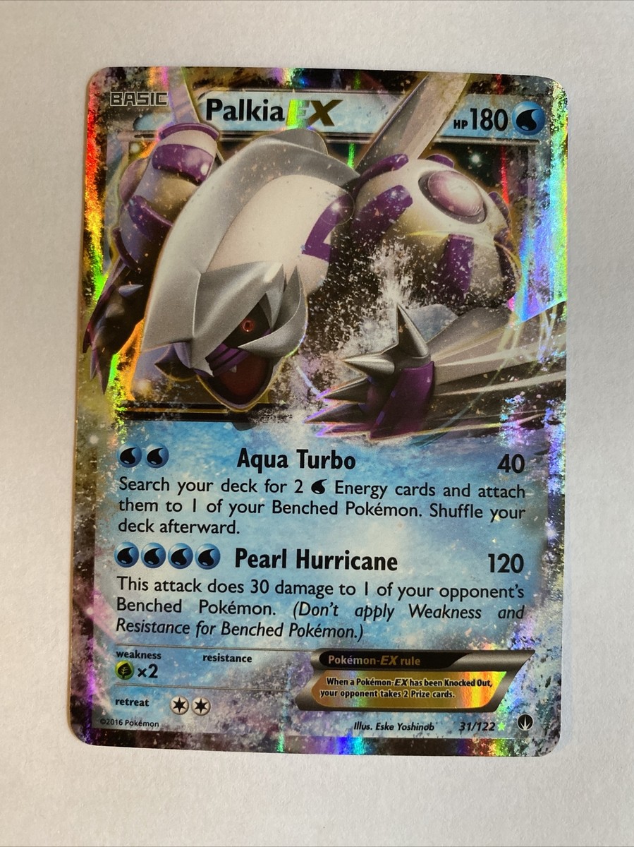 palkia ex 31/122 breakpoint rare holo ex mint pokemon card Drampa Rare Reverse Holo 2021 Sword & Shield main image 0