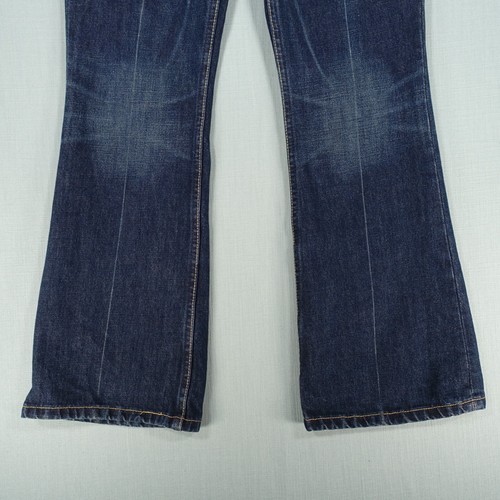 Vintage Levis 525 04 Jeans Womens W30 L30 Blue Bootcut Flare Zip Fly Western - Picture 12 of 24
