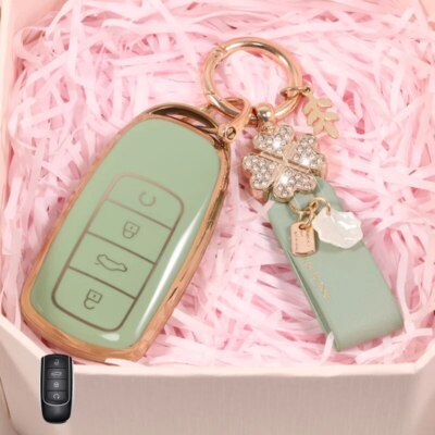 Fashion TPU Car Remote Key Cover Case Shell For Chery Omodas Tiggo 7 Plus Tiggo8